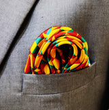 Geometric Art - Silk Pocket Square