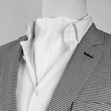 Pearl White Paradigm Silk Ascots - Ascots | Monzoro Pakistan