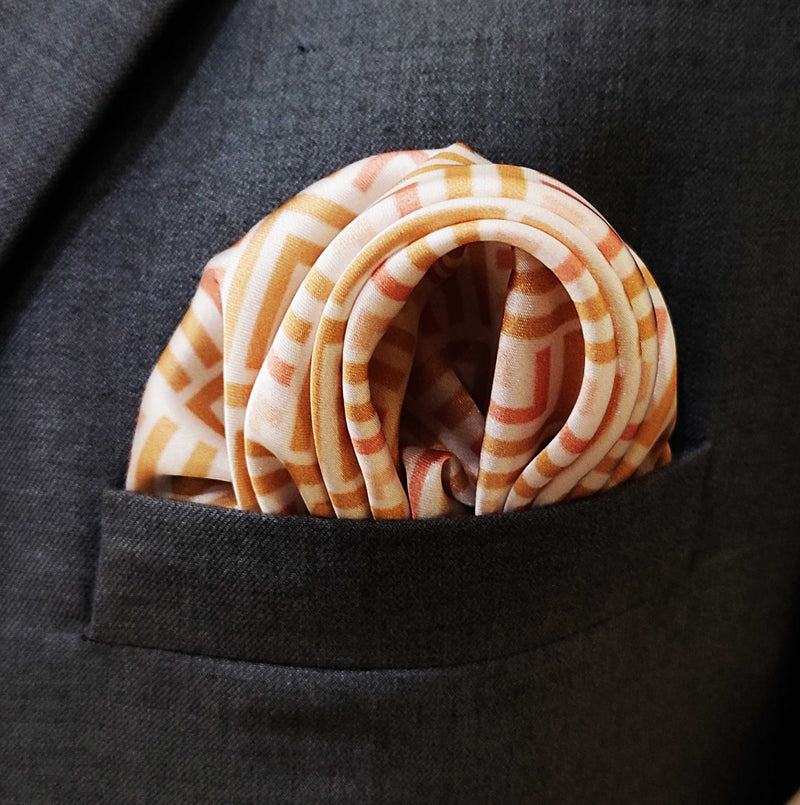 Textura Art - Silk Pocket Square