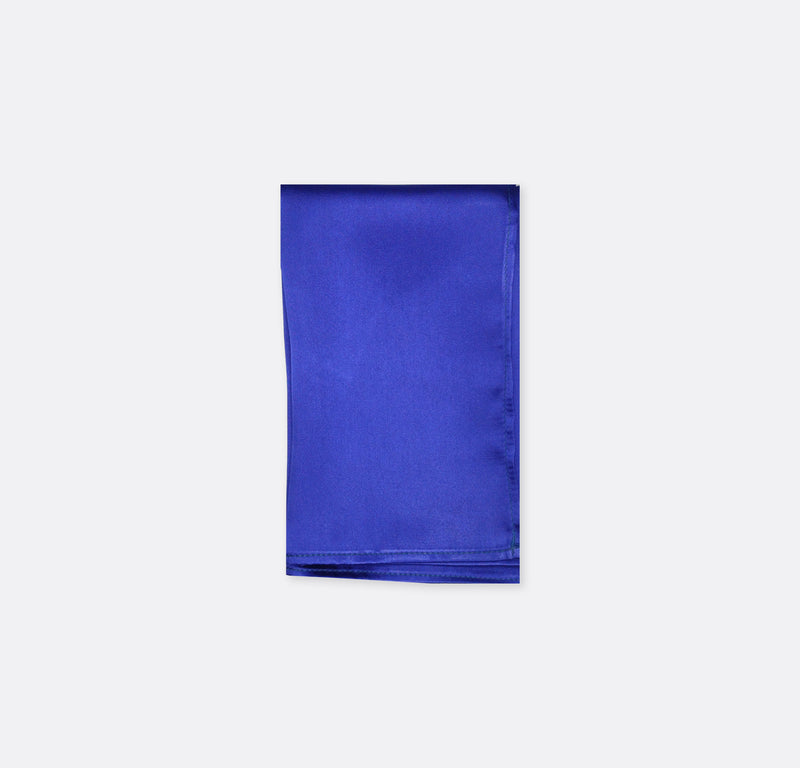 Royal Blue - Silk Pocket Square