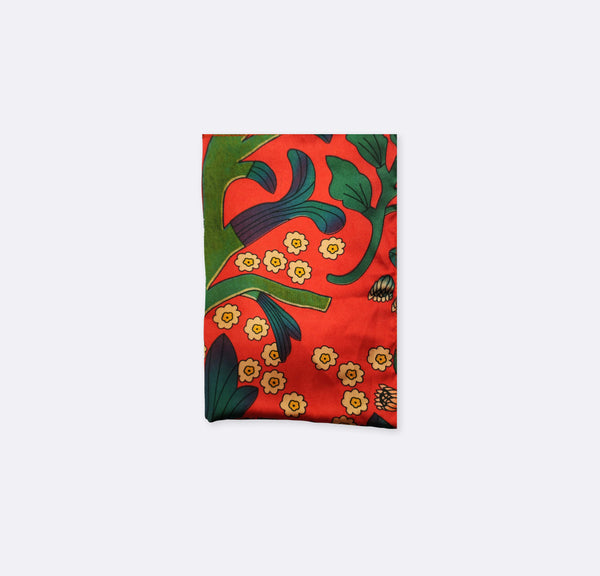 The Fiery Garden Silk Pocket Squares