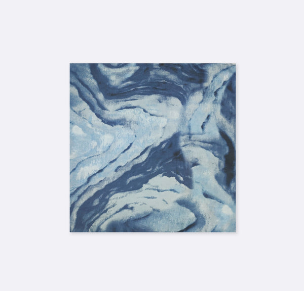 Deep Blue Ocean Silk Pocket Squares