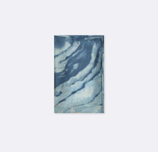 Deep Blue Ocean Silk Pocket Squares