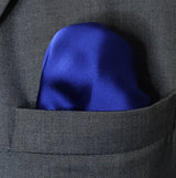 Royal Blue - Silk Pocket Square