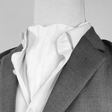 Pearl White Paradigm Silk Ascots - Ascots | Monzoro Pakistan