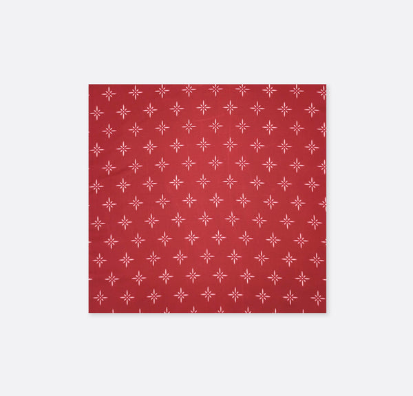 Twinkle Maroon - Silk Pocket Square