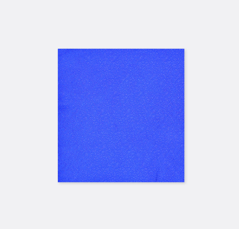 Royal Blue Self Tie & Pocket Square Set