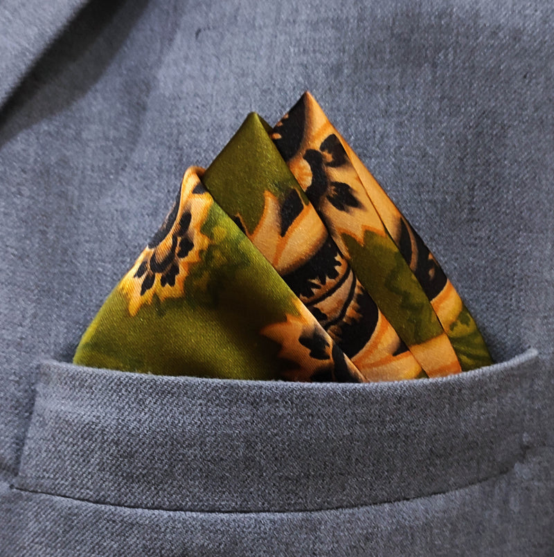 Paisley Passion Silk Pocket Squares