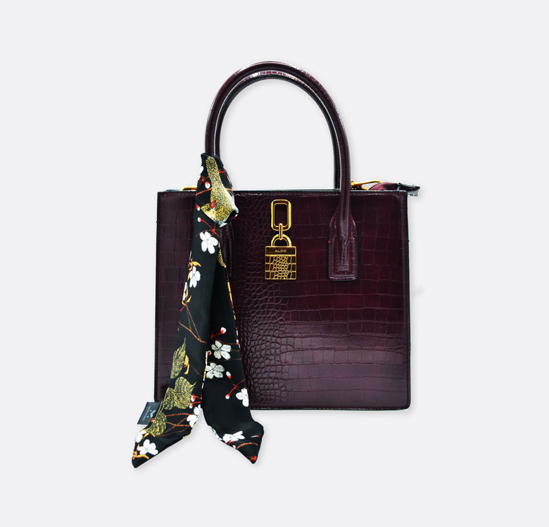 Black and gold daisy silk twilly Scarves