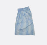 Boxer Short - Sky blue & white stripes