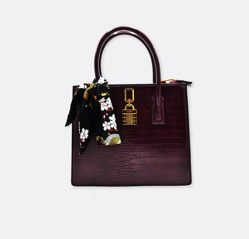 Black and gold daisy silk twilly Scarves