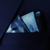 Deep Blue Ocean Silk Pocket Squares
