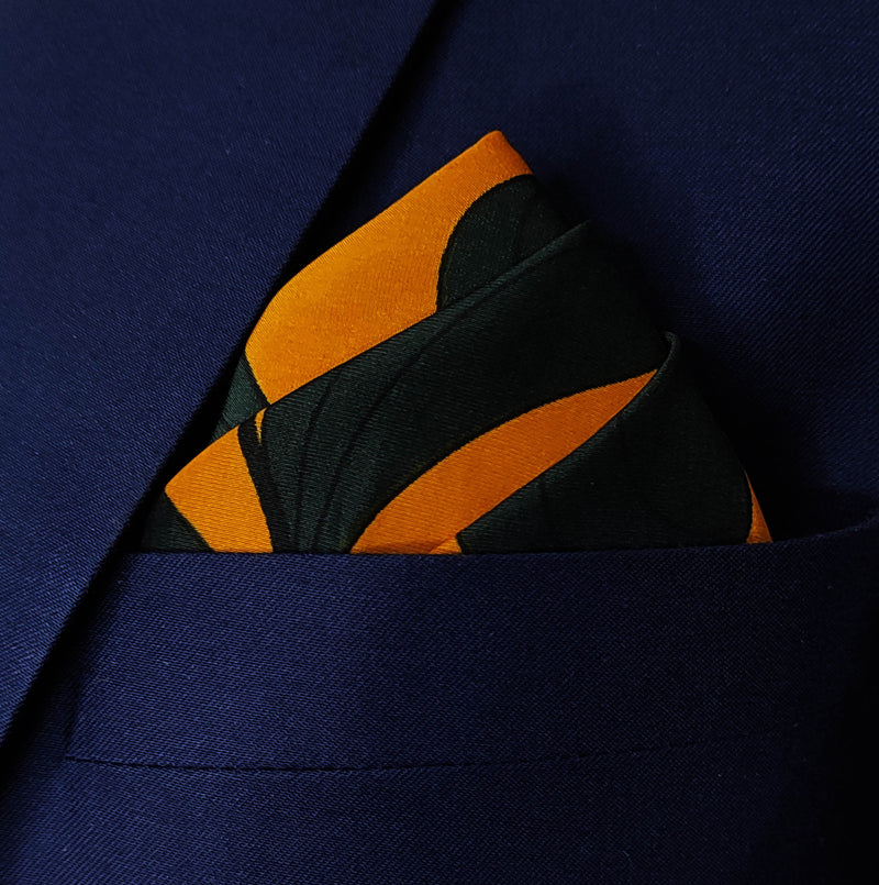Bright Sunny Spring Matt Silk Pocket Squares