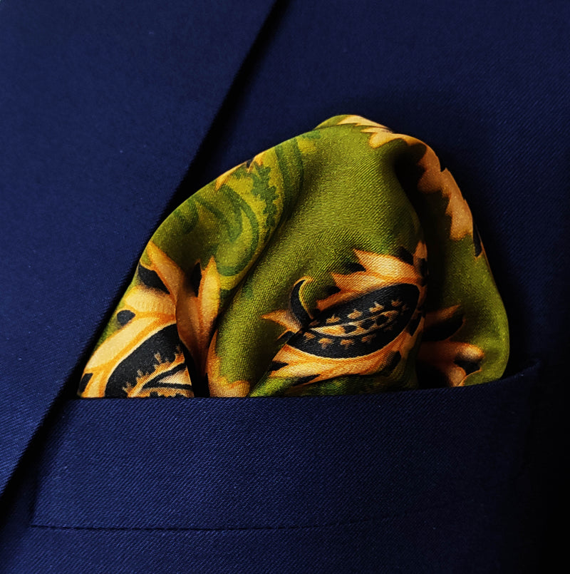 Paisley Passion Silk Pocket Squares