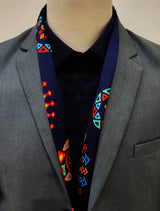 Truck Art Ethnic Silk Scarves