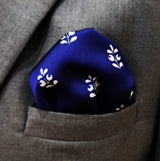 White Conifer - Silk Pocket Square - Pocket Squares | Monzoro Pakistan