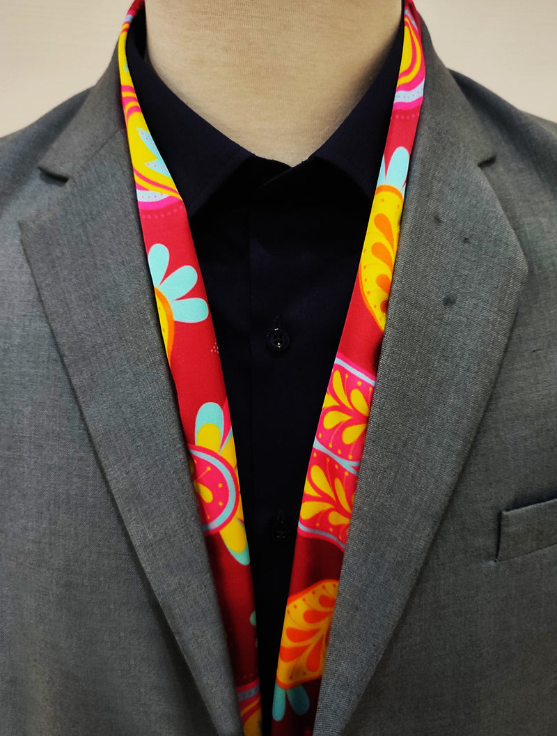 Paisley Shape - silk men scarves