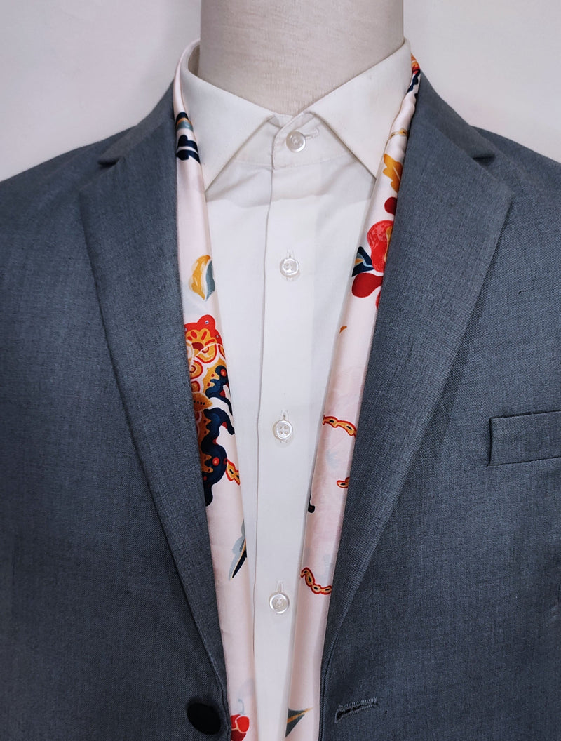 THE CHINESE GARDEN - SILk men scarves