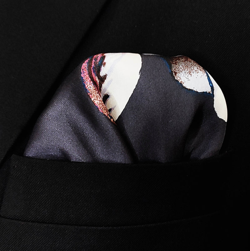 The Grey Garden Silk Pocket Squares