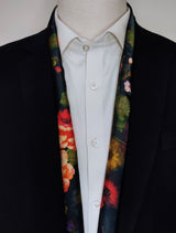 THE BLACK GARDEN - SILk men scarves