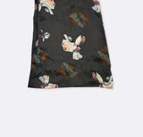 floral straight trouser