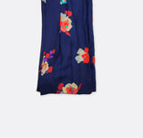 floral box pleated trouser