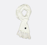 PEARL WHITE PARADIGM - SILk men scarves