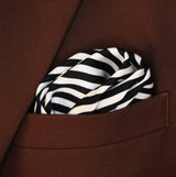 Retro Run - Silk Pocket Square