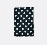 Black Base Polka - Silk Pocket Squares