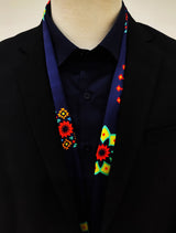 Truck Art Ethnic Silk Scarves