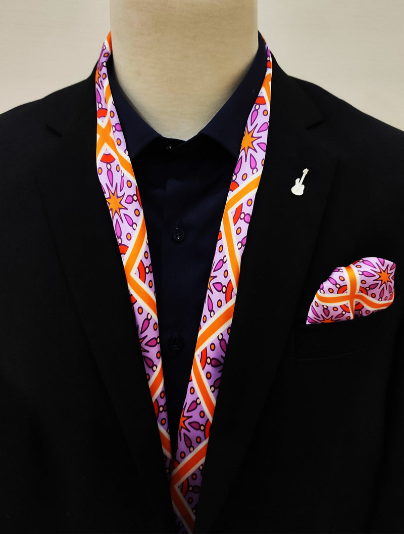 RETRO VINTAGE - SILK MEN SCARVES Set