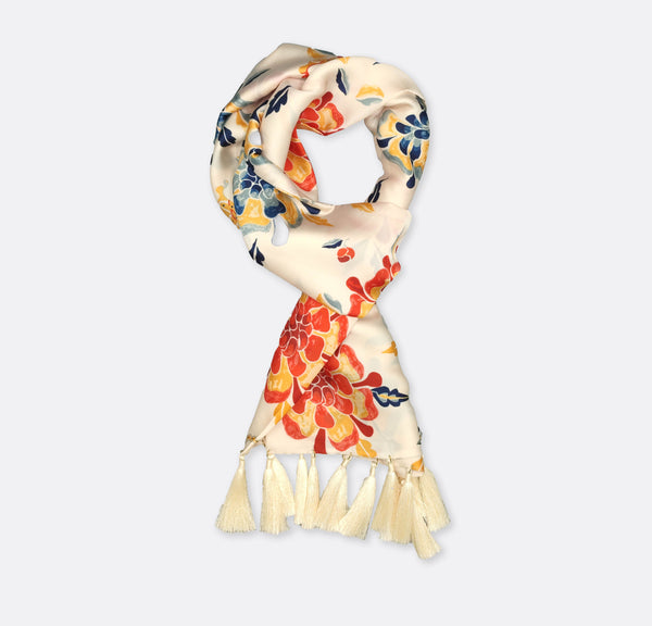THE CHINESE GARDEN - SILk men scarves