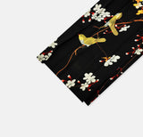 floral box pleated trouser