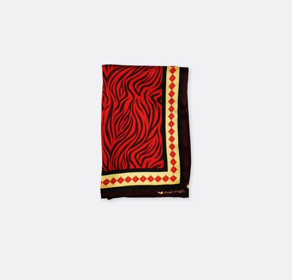 Red Velvet - Silk Pocket Square