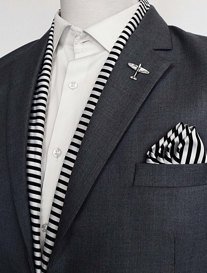 Retro Run Silk Scarf Set