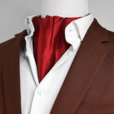 Bordeaux Wine - Men Silk Ascot