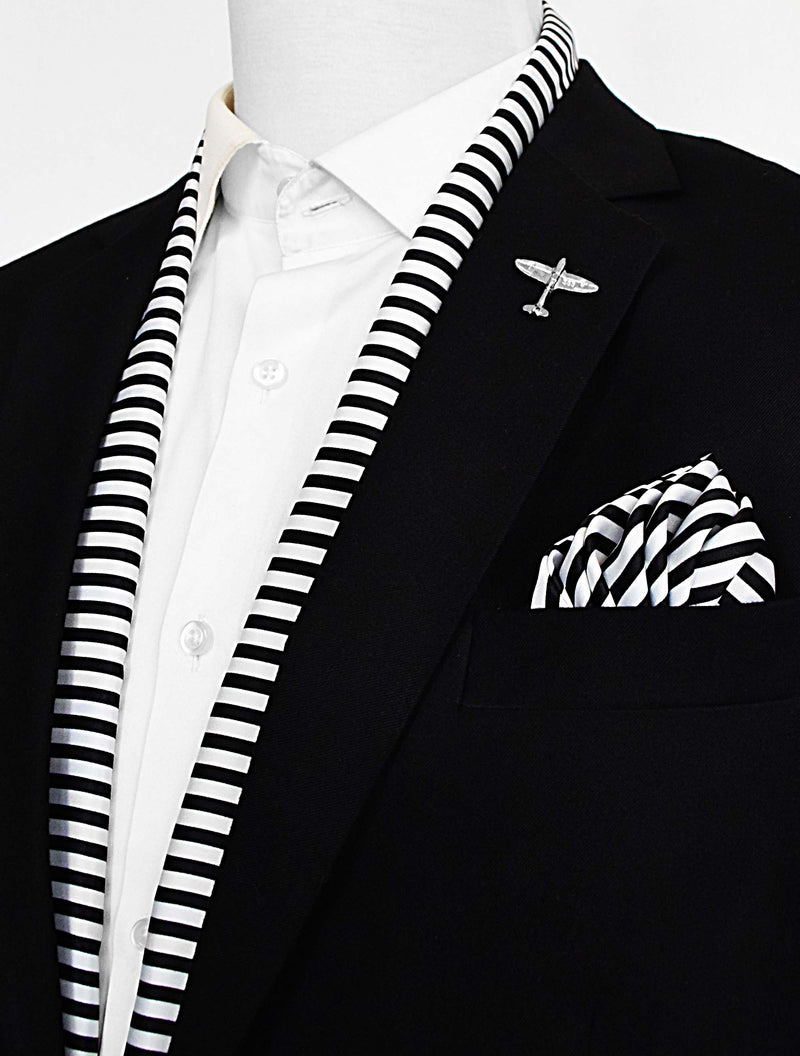 Retro Run Silk Scarf Set