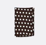 Coffee Base Polka Dots - Silk Pocket Square