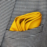 Mustard Solid - Silk Pocket Square