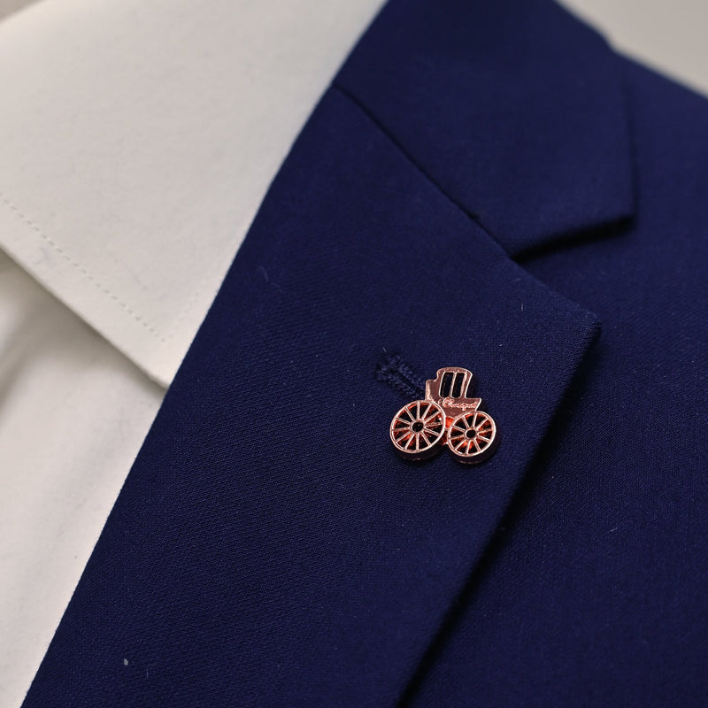ROADSTER CARRIAGE – ROSE GOLD LAPEL PINS