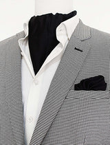 The Black Matter Silk Ascot & Pocket Square Set