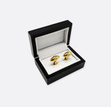 Mini Rugby – Golden Mens Cufflinks