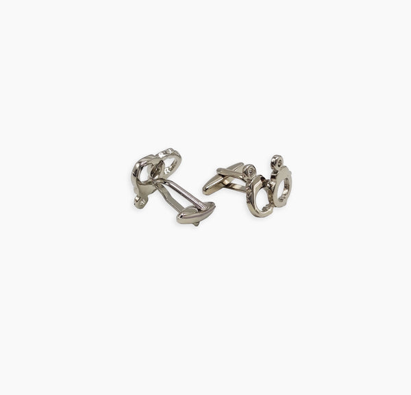 Cuff Him – Silver Cufflinks