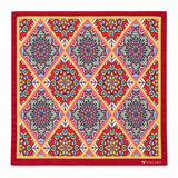Marrakesh Mandala Silk Pocket Square