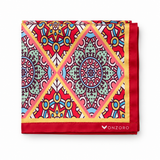 Marrakesh Mandala Silk Pocket Square