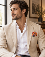 Marrakesh Mandala Silk Pocket Square