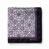 Midnight Magenta Silk Pocket Square