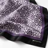 Midnight Magenta Silk Pocket Square
