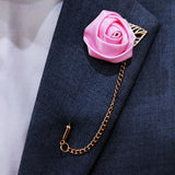 Pink Floral Lapel pins