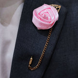 Light Pink Floral Lapel Pins